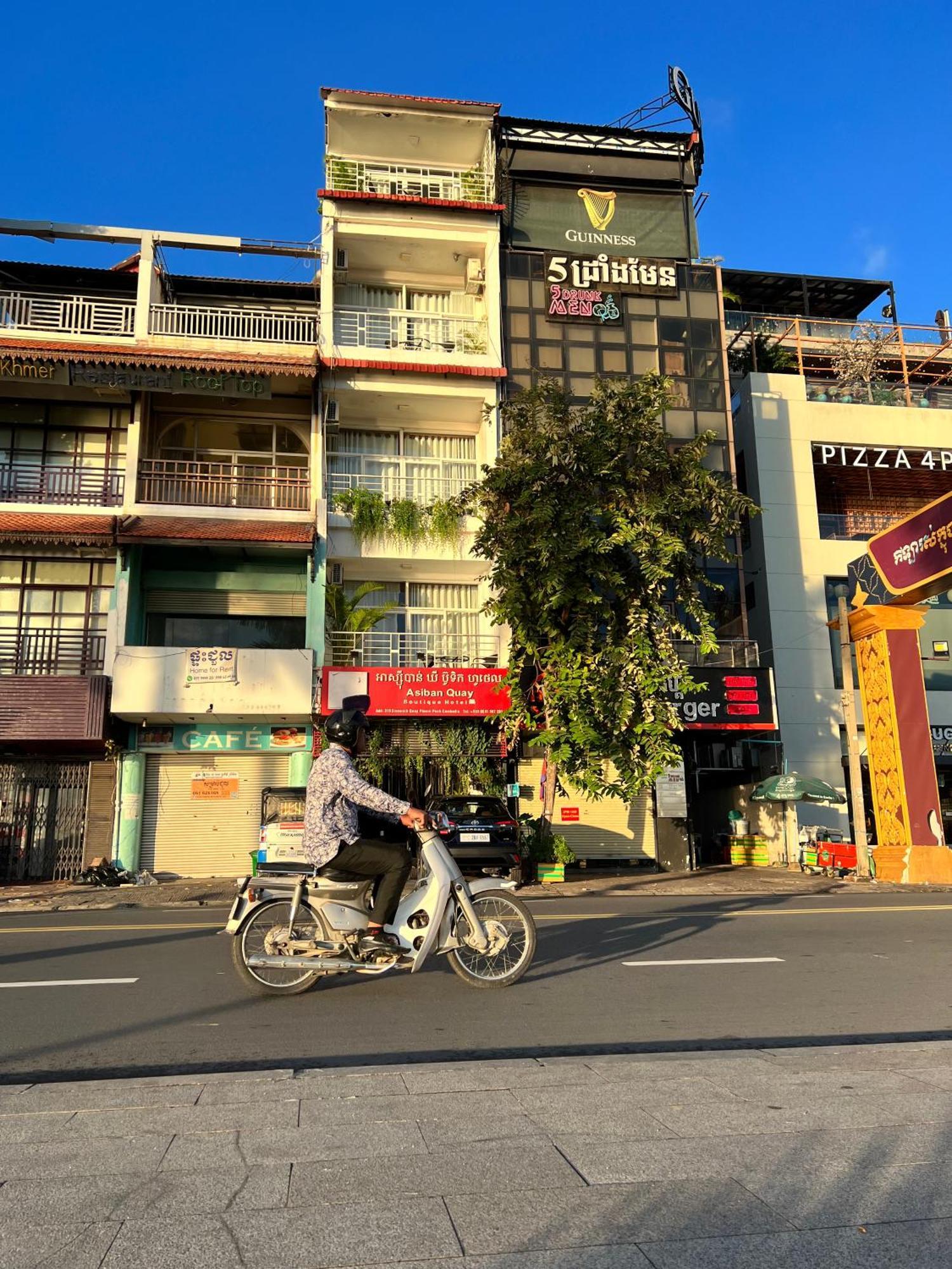 Asiban Quay Boutique Hotel Phnom Penh Eksteriør bilde