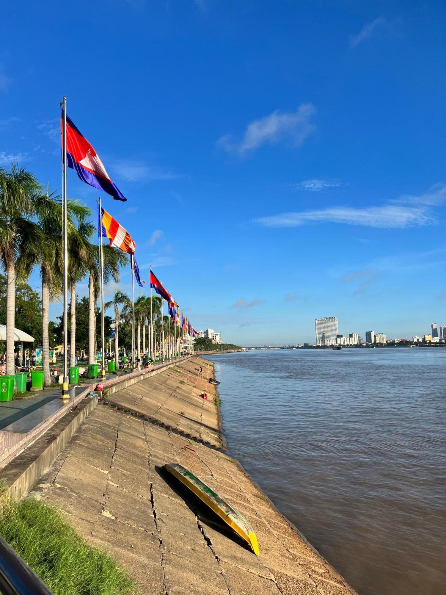 Asiban Quay Boutique Hotel Phnom Penh Eksteriør bilde
